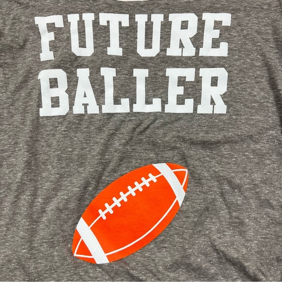 Ragdoll Maternity Future Baller Football Jersey Pregnancy Tee - Size S - Picture 5 of 5